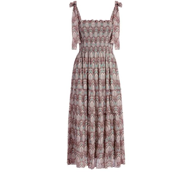 Hill House Ellie Ribbon Tie Strap Nap Dress Sage Pinecone Plus Size XXL NEW - Picture 1 of 5